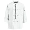 Eight Knot Button Chef Coat with Thermometer Pocket Thumbnail