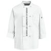 Eight Knot Button Chef Coat with Thermometer Pocket Thumbnail