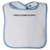 Infant Contrast Trim Terry Bib Thumbnail